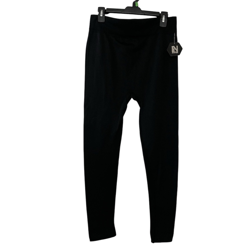NWT A New Look Black Fleece Lined Leggings-1X/2X